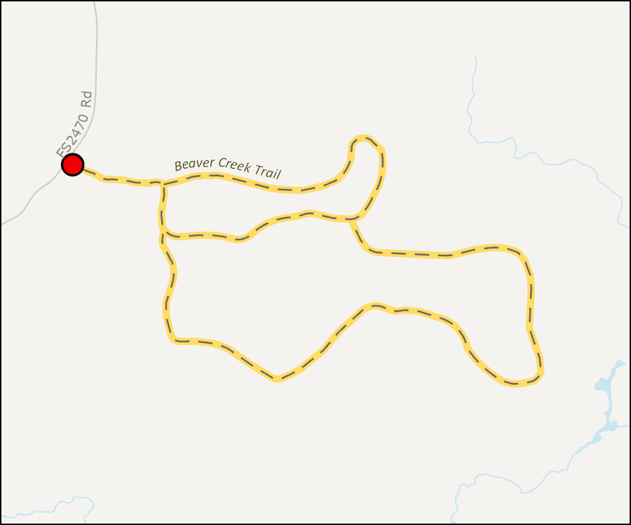 Map - Beaver Creek Trail