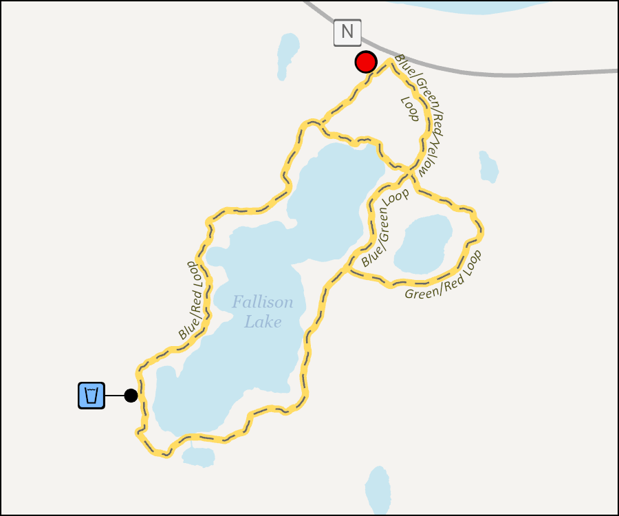 Map - Fallison Lake Trails