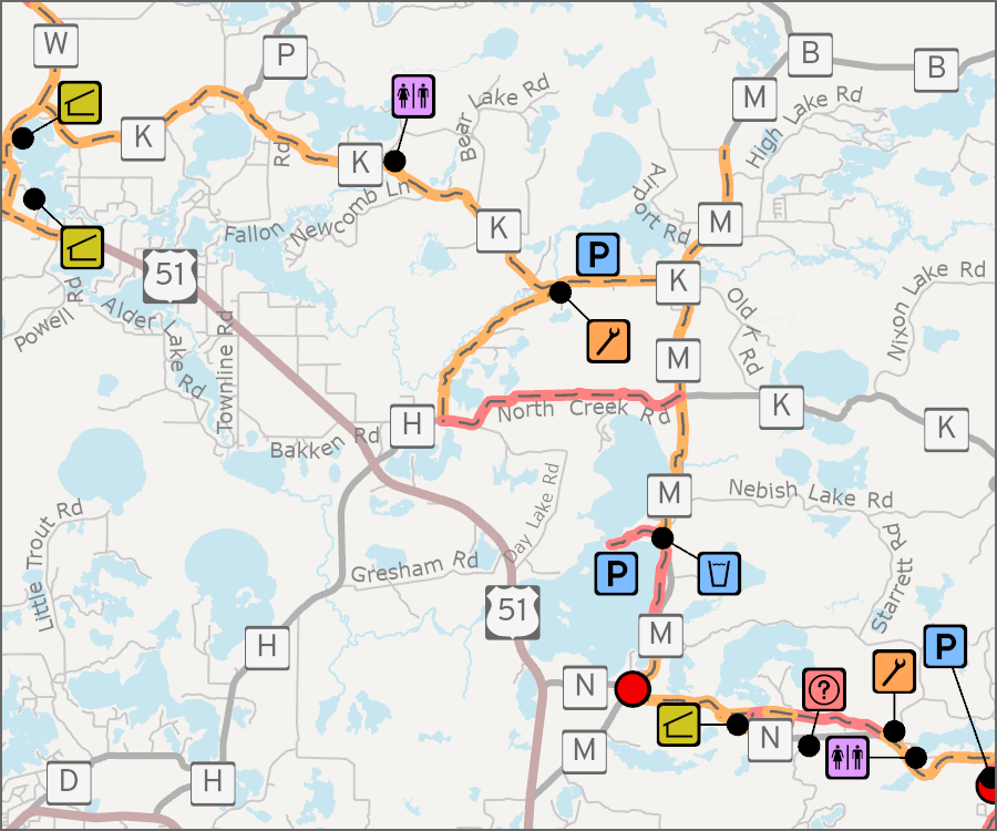 HOV-Boulder Junction map