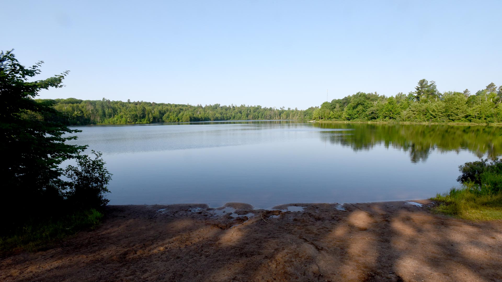Nichols Lake Landing in Vilas County, Wisconsin