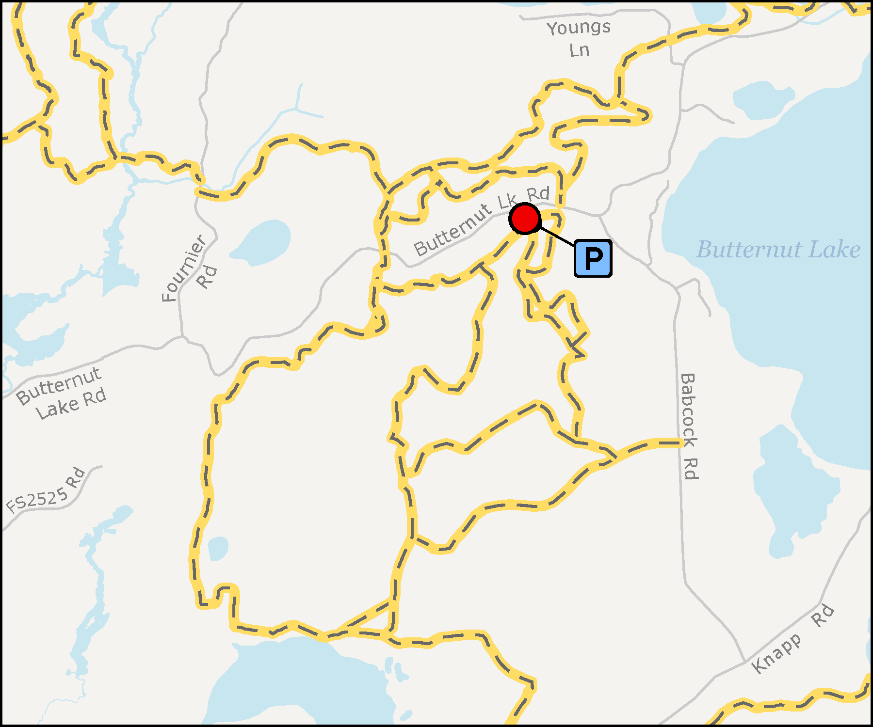Map - Nicolet North Trails