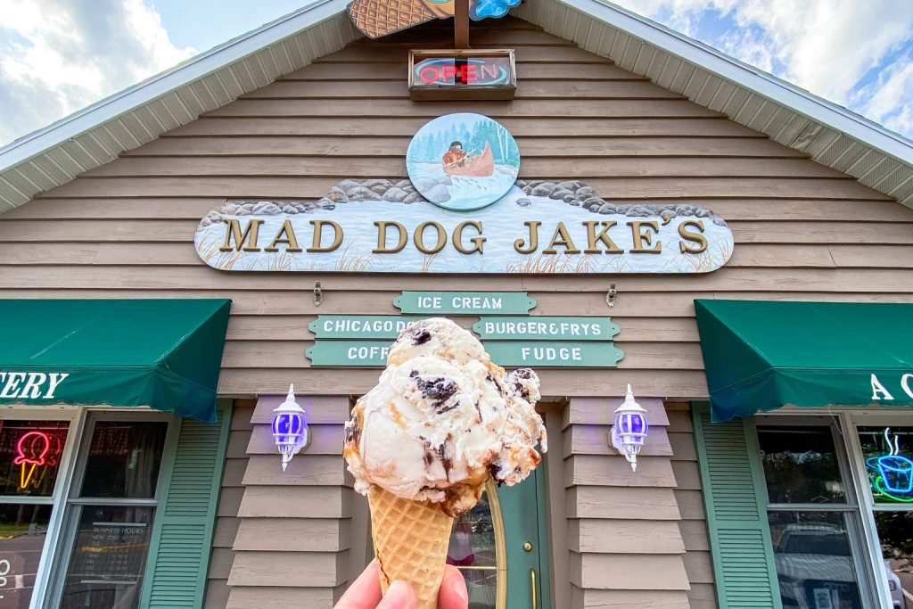 Ice Cream at Mad Dog Jake's