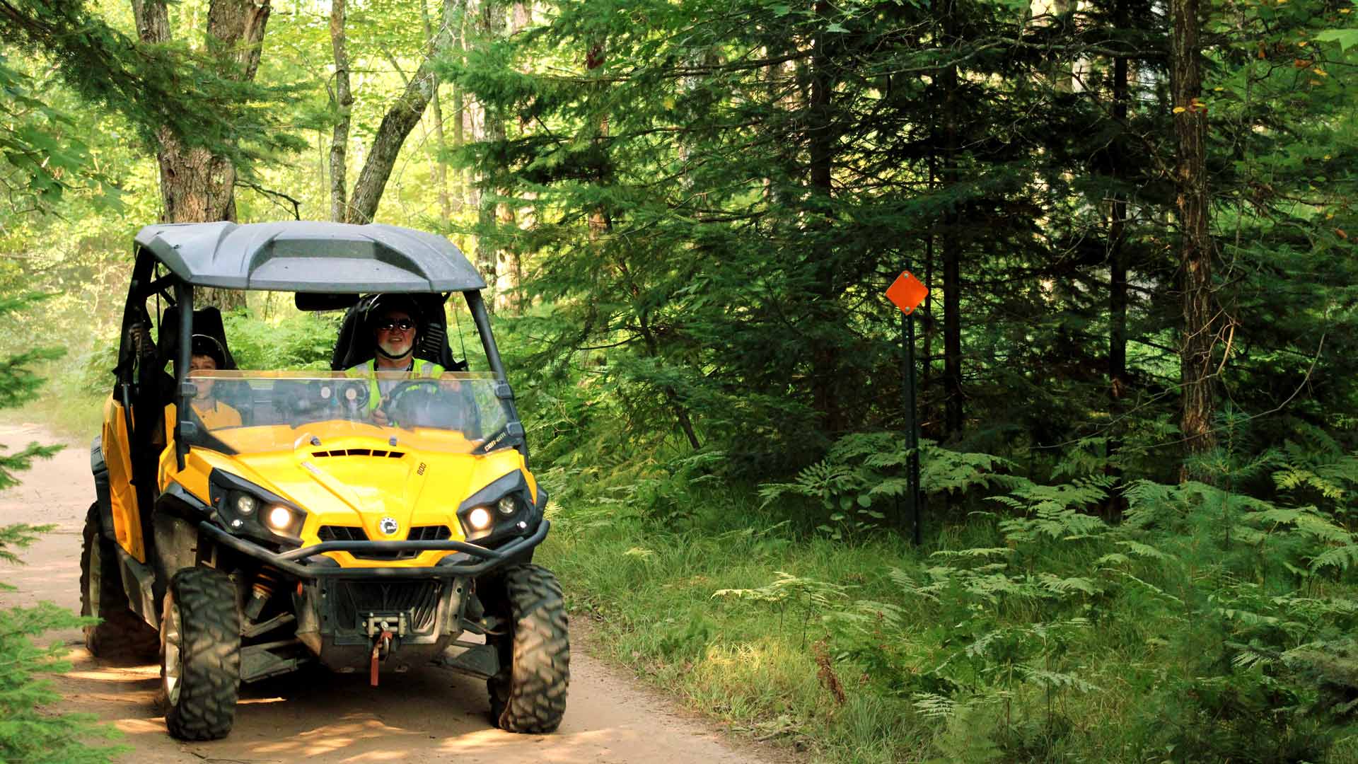 Lakeland ATV/UTV Club trails in southern Vilas County, Wisconsin.