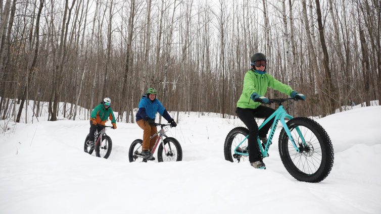 Group Fat Biking Winman Trails