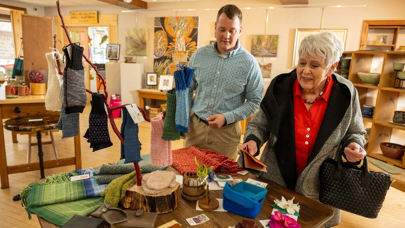 Women shopping at Land O Lakes Artis