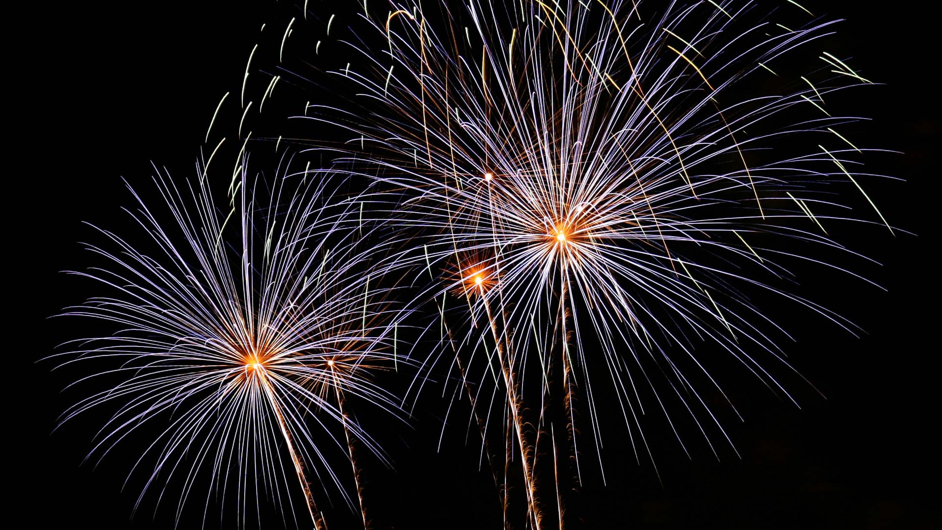 Fireworks display Vilas County Wisconsin